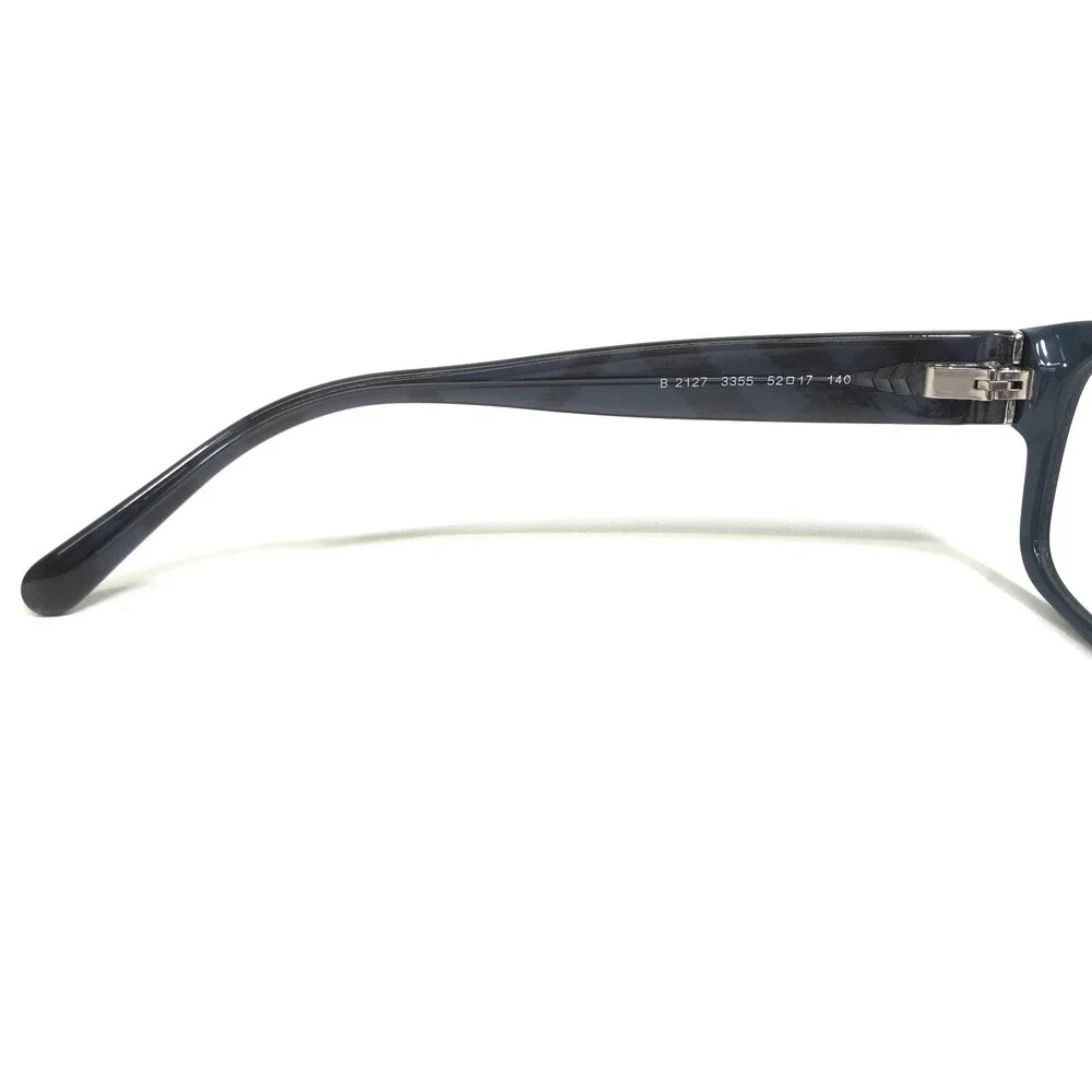 Burberry Eyeglasses Frames B2127 3355 Black Blue Square Nova Check 52-17-140